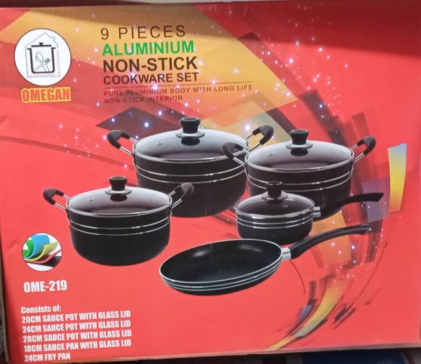 Heavy-duty Non-Stick Pot Set