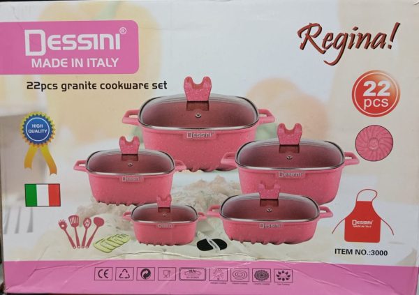 DESSINI GRANITE COOKWARE MADE IN ITALY