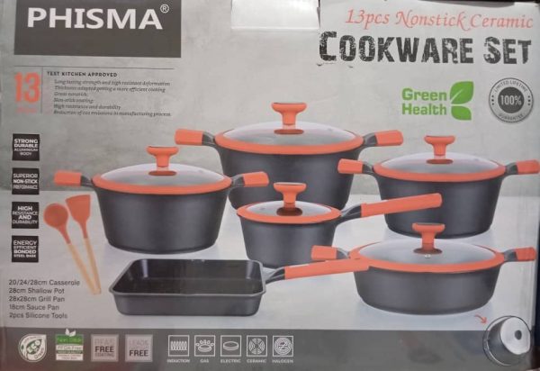 PHISMA GRANITE COOKWARE SET
