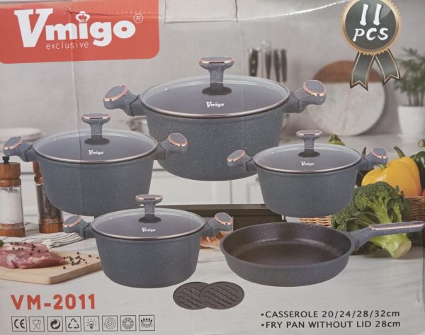 VMIGO EXCLUSIVE GRANITE COOKWARE