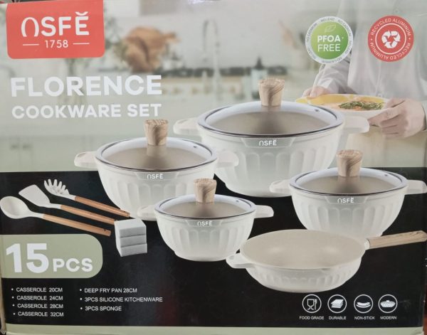 FLORENCE COOKWARE SET